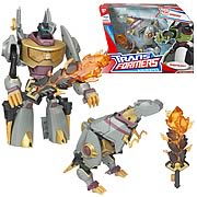 Transformers Animated Voyager Grimlock Figure, Not Mint